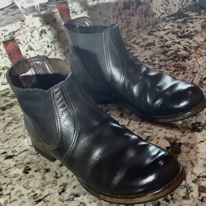 Red Wing Shoes Black Leather Men's Heritage 2918 Chelsea Boots